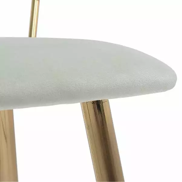Dunelm Kendall Velvet Bar Stool 8 Dunelm Kendall Velvet Bar Stool - Image 6