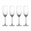 Dunelm Set Of 4 Ravello Champagne Flutes