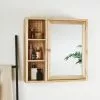 Dunelm French Cane Mirror Cabinet