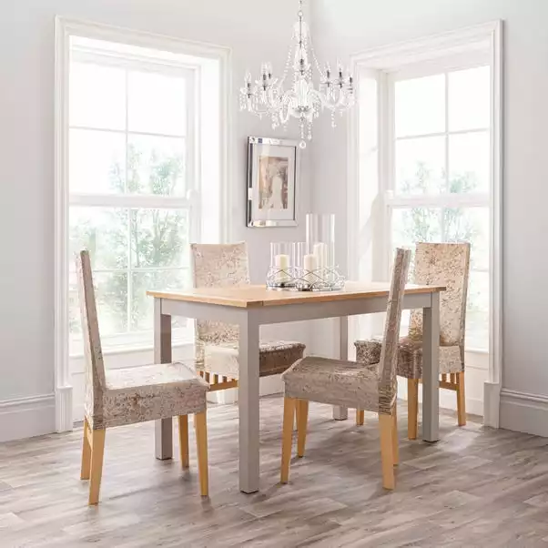 Dunelm Crushed Velvet Dining Chair Cover 3 Dunelm Crushed Velvet Dining Chair Cover