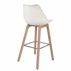 Dunelm Erik Bar Stool With White Back 12 Dunelm Erik Bar Stool With White Back - 30747699 alt04