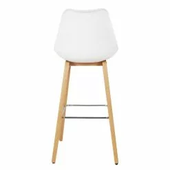Dunelm Erik Bar Stool With White Back 13 Dunelm Erik Bar Stool With White Back - 30747699 alt05