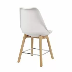 Dunelm Erik White Dining Chair 13 Dunelm Erik White Dining Chair - 30747700 alt05