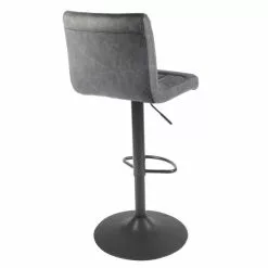 Dunelm Felix Faux Leather Bar Stool 11 Dunelm Felix Faux Leather Bar Stool - 30748292 alt04