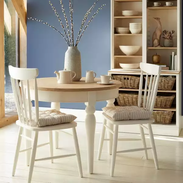 Dunelm Churchgate Ivory Round Dining Table 3 Dunelm Churchgate Ivory Round Dining Table