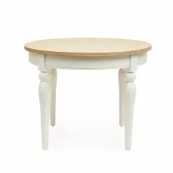 Dunelm Churchgate Ivory Round Dining Table 9 Dunelm Churchgate Ivory Round Dining Table - 30748636 alt01