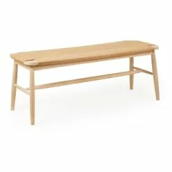 Dunelm Churchgate Ash Wood Spindle Bench - 30748638 alt05