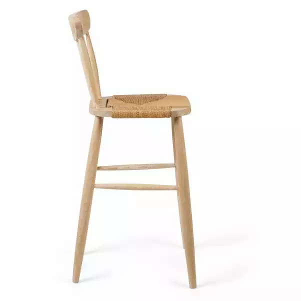 Dunelm Churchgate Ash Wood Spindle Bar Stool 8 Dunelm Churchgate Ash Wood Spindle Bar Stool - Image 6