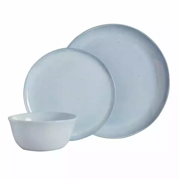 Dunelm Amalfi 12 Piece Dinner Set Blue 4 Dunelm Amalfi 12 Piece Dinner Set Blue - Image 2