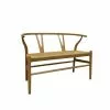 Dunelm Lara Wishbone Bench Seat 2 Dunelm Lara Wishbone Bench Seat - 30751700