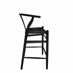 Dunelm Lara Wishbone Bar Stool - 30751841 alt03