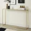 Dunelm Sullivan Gold Marble Effect Wide Slim Console 1 Dunelm Sullivan Gold Marble Effect Wide Slim Console - 30753021