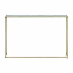 Dunelm Sullivan Gold Marble Effect Wide Slim Console 8 Dunelm Sullivan Gold Marble Effect Wide Slim Console - 30753021 alt02