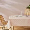 Dunelm Pretty Boho Tile Wipe Clean Tablecloth