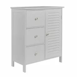 Dunelm Nautical Grey 3 Drawer Console Unit - 30764881 alt02