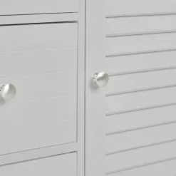 Dunelm Nautical Grey 3 Drawer Console Unit - 30764881 alt04