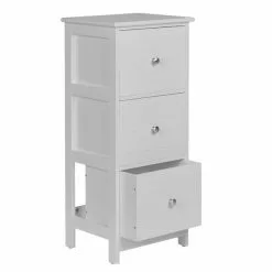 Dunelm Nautical Grey 3 Drawer Unit - 30764882 alt03