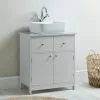 Dunelm Nautical Grey Under Sink Unit 1 Dunelm Nautical Grey Under Sink Unit - 30764884
