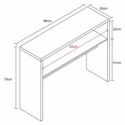 Lloyd Pascal Knox Compact Console Table 13 Lloyd Pascal Knox Compact Console Table - 30765173 alt08