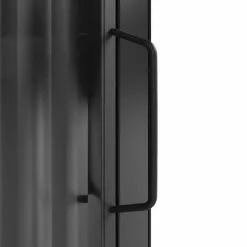 Dunelm Stannis Reeded Glass Tall Cabinet - 30765706 alt05