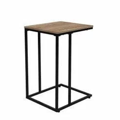 Dunelm Charlie Oak Effect C-Shaped Side Table - 30765711 alt04
