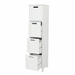 Dunelm Rimini White 4 Drawer Unit 13 Dunelm Rimini White 4 Drawer Unit - 30765731 alt06