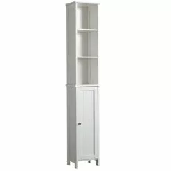 Dunelm Rimini White Tall Cabinet 12 Dunelm Rimini White Tall Cabinet - 30765735 alt04