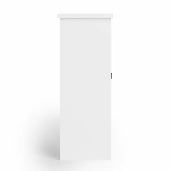 Dunelm Lynton White Compact Bathroom Wall Cabinet 6 Dunelm Lynton White Compact Bathroom Wall Cabinet - Image 4