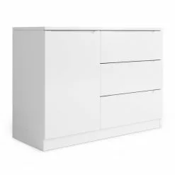 Dunelm Larson Small Sideboard White - 30768492 alt01