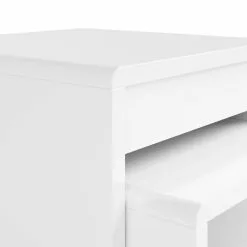 Dunelm Larson White Nest Of Tables 10 Dunelm Larson White Nest Of Tables - 30768516 alt03