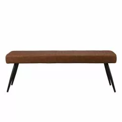 Dunelm Montreal Faux Leather Dining Bench
