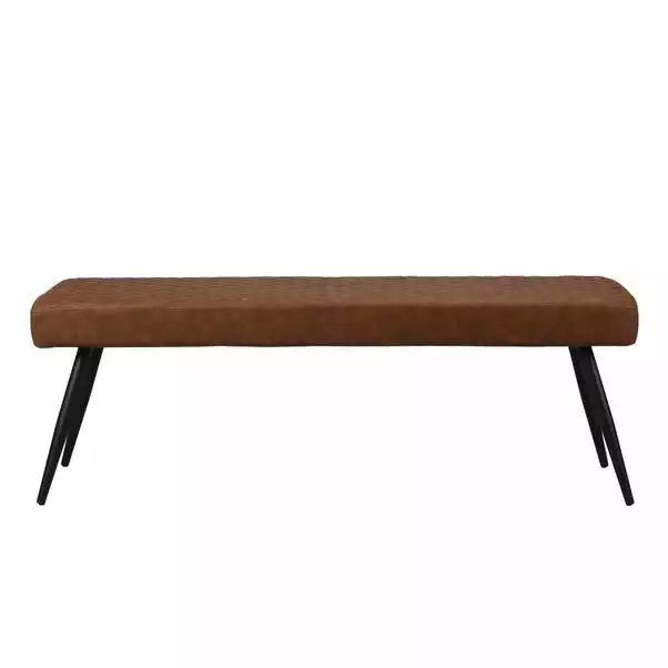 Dunelm Montreal Faux Leather Dining Bench 3 Dunelm Montreal Faux Leather Dining Bench