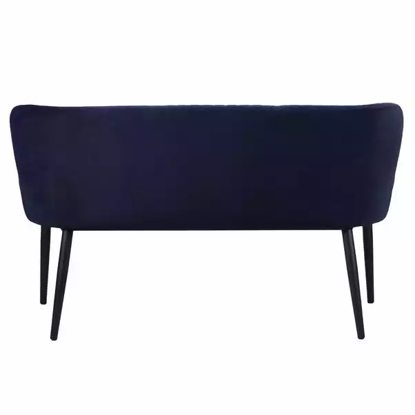 Dunelm Montreal Large Velvet Dining Bench Seat 8 Dunelm Montreal Large Velvet Dining Bench Seat - Image 6