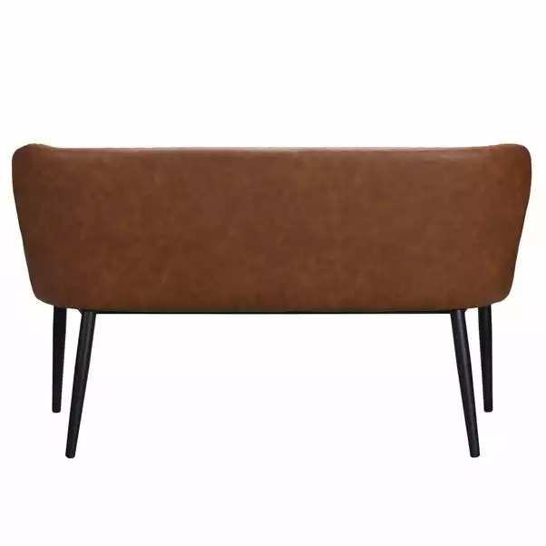 Dunelm Montreal Large Faux Leather Dining Bench Seat 8 Dunelm Montreal Large Faux Leather Dining Bench Seat - Image 6