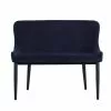 Dunelm Montreal Small Velvet Dining Bench Seat - 30769057
