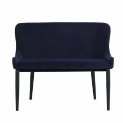 Dunelm Montreal Small Velvet Dining Bench Seat