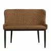 Dunelm Montreal Small Faux Leather Dining Bench Seat