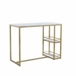Dunelm Kendall Bar Table White Faux Marble 10 Dunelm Kendall Bar Table White Faux Marble - 30769219 alt02