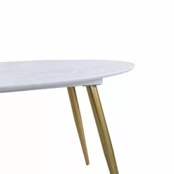 Dunelm Kendall Marble Effect Oval Dining Table 11 Dunelm Kendall Marble Effect Oval Dining Table - 30769223 alt05