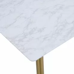 Dunelm Kendall Marble Effect Square Dining Table - 30769229 alt05