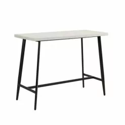 Dunelm Zuri Concrete Effect Bar Table - 30769230 alt02