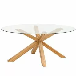 Dunelm Xavi Oval Dining Table - 30769257 alt02
