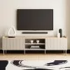 Dunelm Georgi Extra Wide TV Unit Natural - 30769273