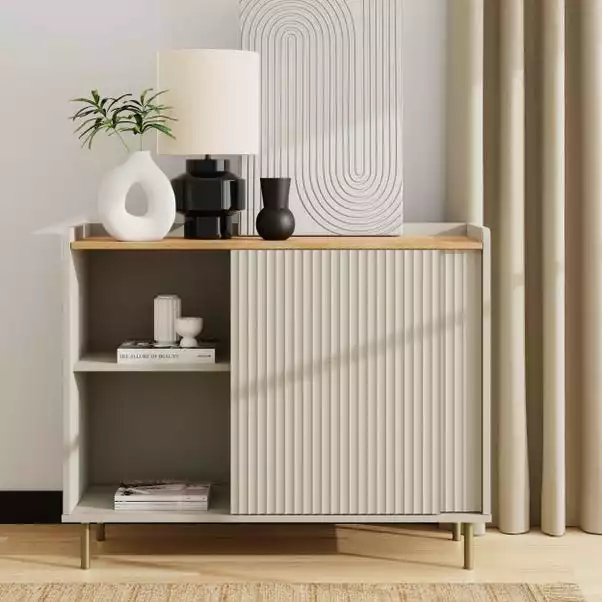 Dunelm Georgi Small Sideboard Natural 3 Dunelm Georgi Small Sideboard Natural