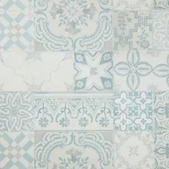 Dunelm By The Metre Casablanca Duck Egg