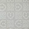 Dunelm By The Metre Floral Hearts Natural PVC - 30773275