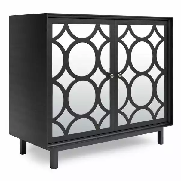 Dunelm Delphi Black Small Sideboard 4 Dunelm Delphi Black Small Sideboard - Image 2