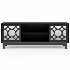 Dunelm Delphi Black TV Unit 10 Dunelm Delphi Black TV Unit - 30775935 alt02