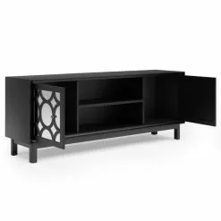 Dunelm Delphi Black TV Unit 12 Dunelm Delphi Black TV Unit - 30775935 alt04