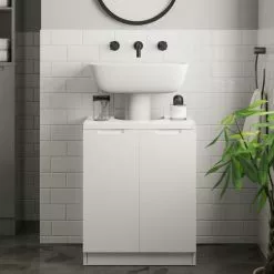 Dunelm Lopez White Undersink Unit